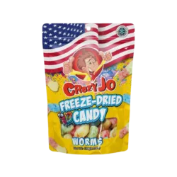 CRAZY JO FREEZE DRIED WORMS