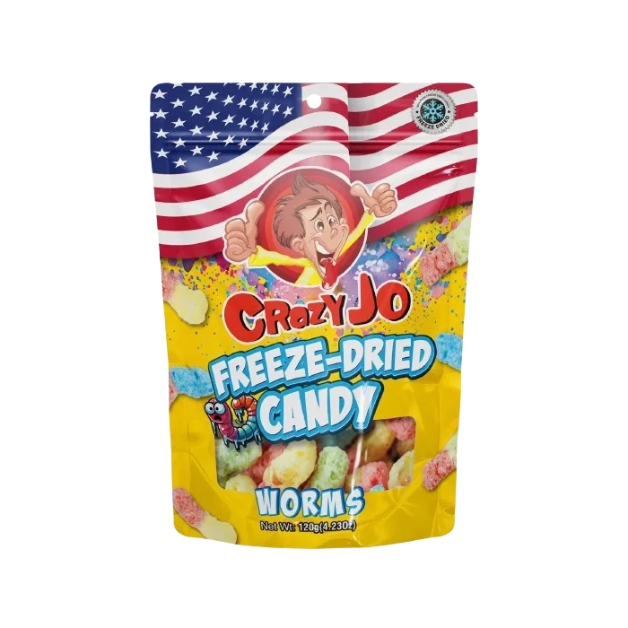 CRAZY JO FREEZE DRIED WORMS