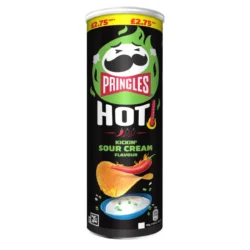 Pringles Hot Kickin Sour Cream 160g